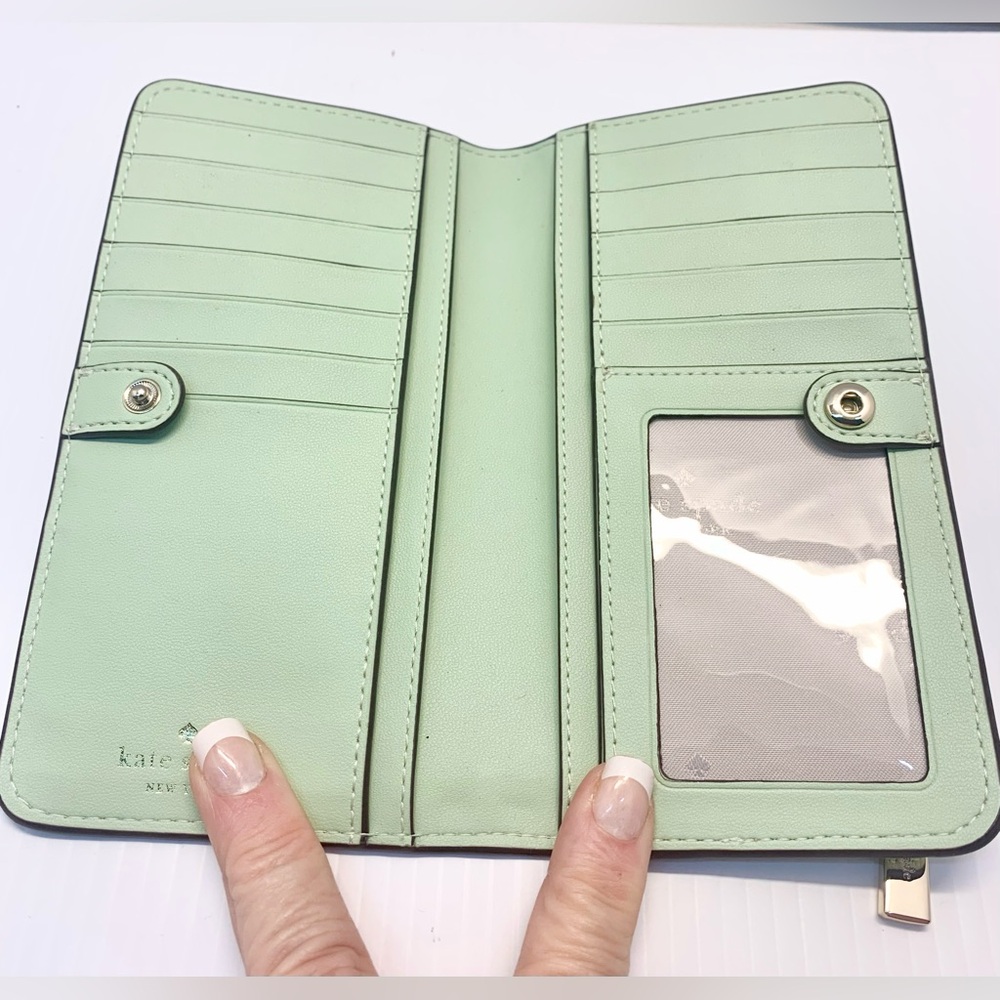 ☀️Kate Spade Dumpling small satchel & matching wallet - Light Olive - NWT - Picture 13 of 13